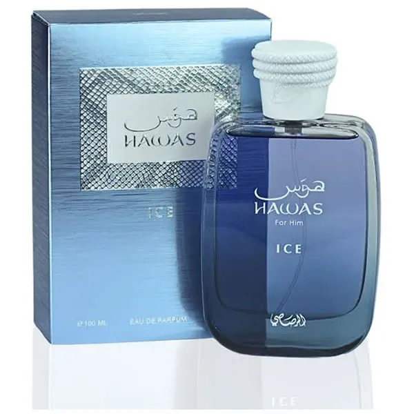 Hawas Ice for Him Rasasi - 100ML EDP - Perfume Addicts