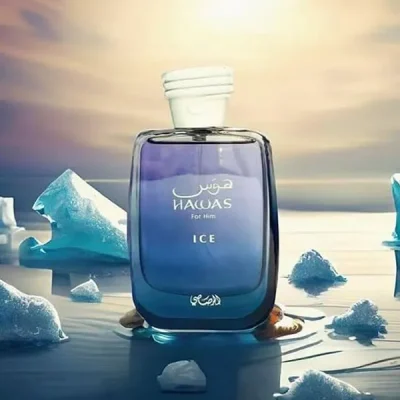 香水(男性用) Rasasi Hawas Ice for him 100ml Rasasi Hawas Ice Eau de Parfum Spray for Men, 3.4 Ounce